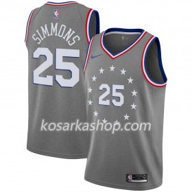 Dres Philadelphia 76ers Ben Simmons 25 Nike 2018-19 City Edition Siva Swingman